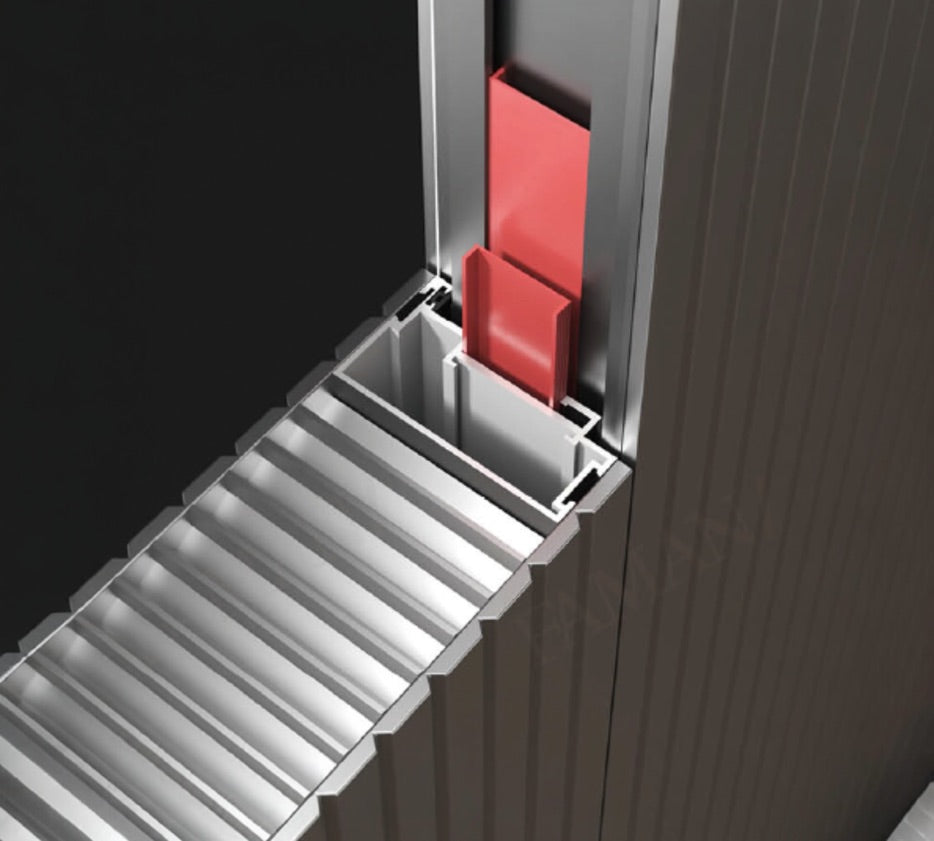 Maple city Door  Double Aluminum Door M-24069