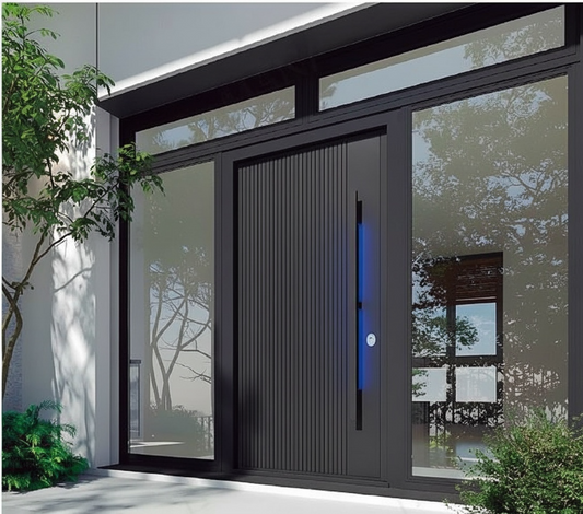 Maple city Door  Single  Aluminum Door, M-24013