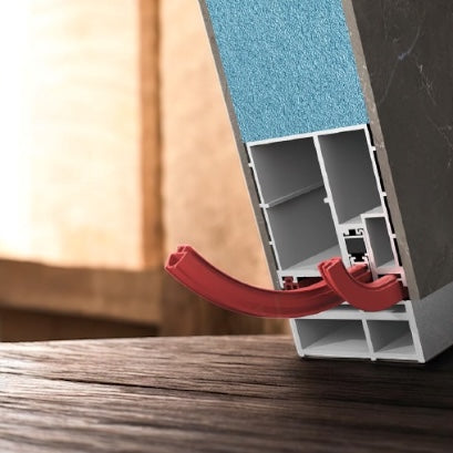 Maple city Door  Double Aluminum Door M-24069