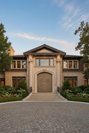 Maple city Door  Double  Aluminum Door,M-24087