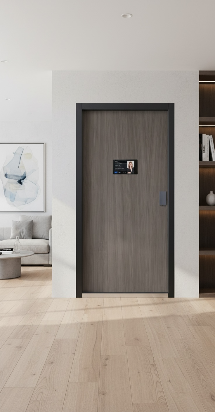 City Maple Door , Single + Inactive Door ,  Model : M 88