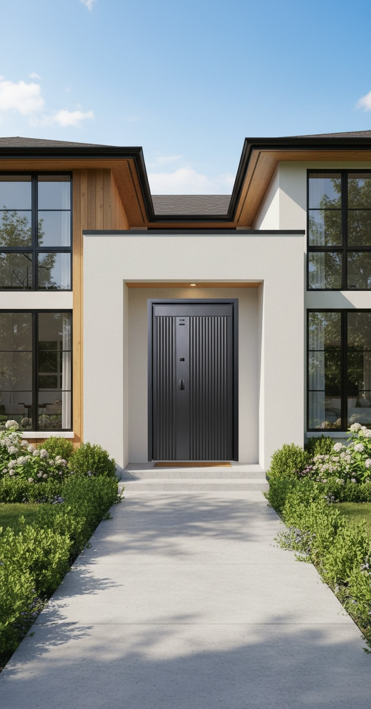 City Maple Door , Single Door ,  Model : M 86